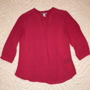 H&M Red Blouse
